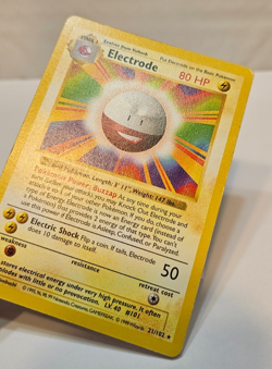 Electrode 21/102 Rare Shadowless Base Set Pokemon 1790 - Image 3