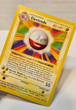 Electrode 21/102 Rare Shadowless Base Set Pokemon 1790 - Image 4