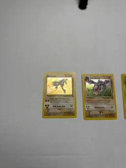 Pokemon Card Lot Muk Aerodactyl Hitmonlee Holographic Rare - Image 4