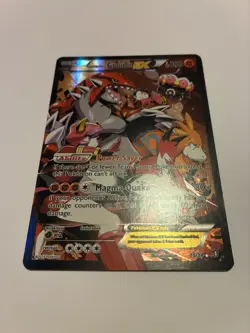 Pokemon Team Magma's Groudon EX Holo Card 15/34 Double Crisis 2015 - Image 3