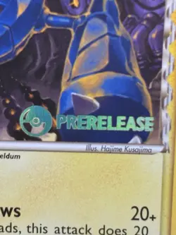 2005 Metang 49/113 EX Delta Species Pokemon Prerelease Stamped LP+ - Image 2