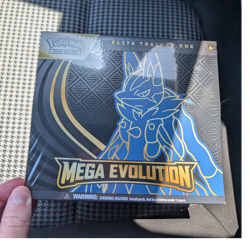 Pokemon Mega Evolution Elite Trainer Box Riolu English 65 Cards 1 Box - Image 1