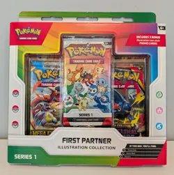 Pokemon Trading Card Game First Partner Illustration Collection Series 1 Promo - Image 1