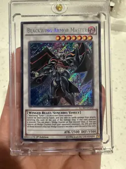 Konami Yu-Gi-Oh! Blackwing Armor Master Synchro Holo LC5D-EN132 1st Edition - Image 1