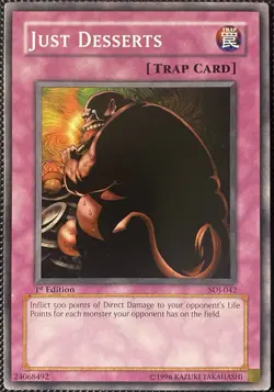 Just Desserts SDJ-042 Starter Deck: Joey 1st Edition - Yugioh Card - Image 1