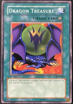 Dragon Treasure SDJ-038 Starter Deck: Joey 1st Edition - Yugioh Card - Image 1