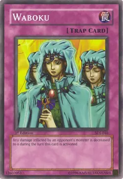 Waboku SDJ-046 Common / Short Print Starter Deck: Joey Yu-Gi-Oh 1st Edition LP - Image 1