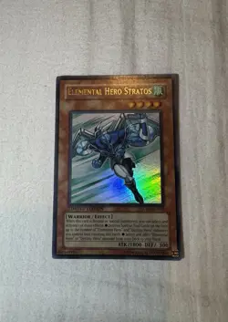 Elemental Hero Stratos JUMP-EN012 Limited Edition Ultra Rare Yu-Gi-Oh! - Image 1