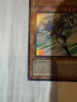 Elemental Hero Stratos JUMP-EN012 Limited Edition Ultra Rare Yu-Gi-Oh! - Image 4