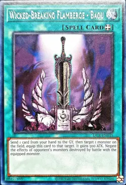 Wicked-Breaking Flamberge - Baou DCR-EN035 - Image 1