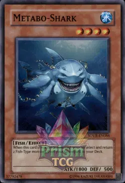 Metabo-Shark super rare SOVR-EN086 Yugioh - Image 1