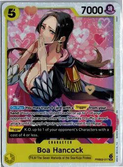 BOA HANCOCK PREMIUM BOOSTER -THE BEST- VOL. 2 PRB02-017 SR NM/M - Image 1