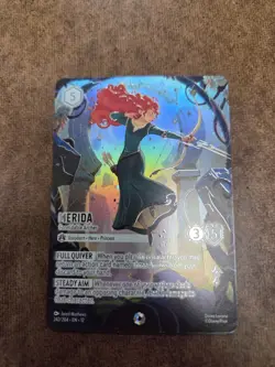 Disney Lorcana TCG Merida - Formidable Archer 242/204 Enchanted Foil EN - Image 1