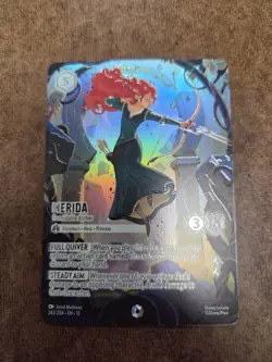 Disney Lorcana TCG Merida - Formidable Archer 242/204 Enchanted Foil EN - Image 2