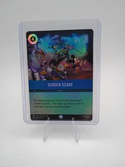 Sudden Scare 219/204 Epic Holo Disney Lorcana Whispers In The Well - Image 1