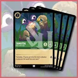 Disney Lorcana TCG: TAMATOA - DRAB LITTLE CRAB x4 | Uncommon *IN STOCK* - Image 1