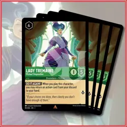 Disney Lorcana TCG: LADY TREMAINE - WICKED STEPMOTHER x4 | Rare *IN STOCK* - Image 1