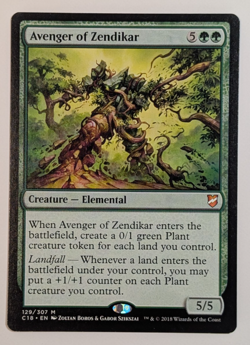 MTG - 1x Avenger of Zendikar - Commander 2018 - NM/LP - Magic The Gathering #129 - Image 1