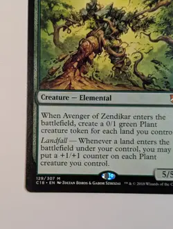 MTG - 1x Avenger of Zendikar - Commander 2018 - NM/LP - Magic The Gathering #129 - Image 5