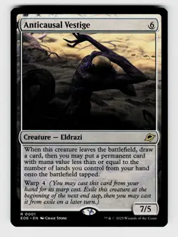 MTG, Promo Pack: Edge of Eternities, Anticausal Vestige, regular, No.1, R Creatu - Image 1
