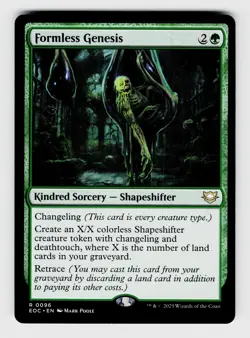 MTG, Commander: Edge of Eternities, Formless Genesis, regular, No.96, R Kindred - Image 1
