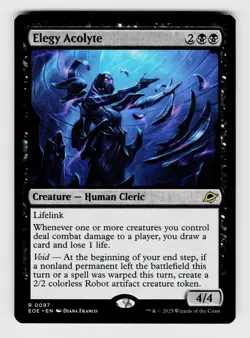 MTG, Promo Pack: Edge of Eternities, Elegy Acolyte, regular, No.97, R Creature - - Image 1