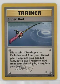 Super Rod Pokemon Neo Genesis #103 2000 - Image 1