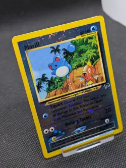 Marill 11/18 Reverse Holo Southern Islands Pokemon EX/NM - Image 2