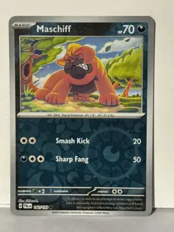 Maschiff - Reverse Holo 142/193 SV02: Paldea Evolved NM Pokemon Fast Ship - Image 1