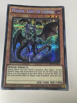 Yugioh Malice, Lady of Lament MP21-EN060 Secret Rare 1st Edition NM Y1 - Image 1