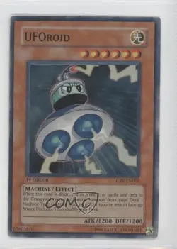 SR - UFOroid 1st Ed. YuGiOh Cybernetic Revolution #CRV-EN010 2005 READ - Image 1