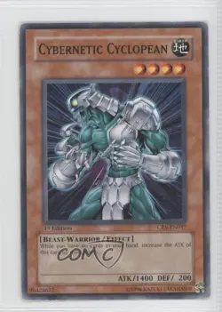 Cybernetic Cyclopean 1st Ed. YuGiOh Revolution #CRV-EN017 2005 READ - Image 1