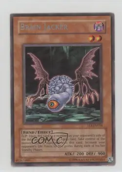 Brain Jacker Unlimited YuGiOh Flaming Eternity #FET-EN034 2005 READ - Image 1