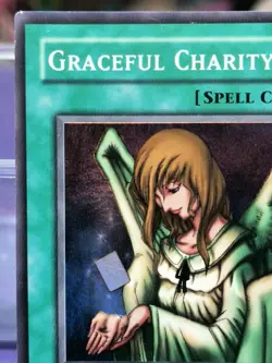 YUGIOH Graceful Charity SDP-040 Super Rare Lightly Played+ - Image 2