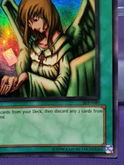 YUGIOH Graceful Charity SDP-040 Super Rare Lightly Played+ - Image 4