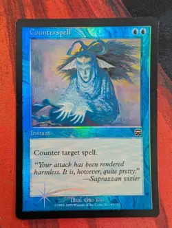 MTG Magic: the Gathering 4x playset Foil Mercadian Masques Counterspell - Image 4