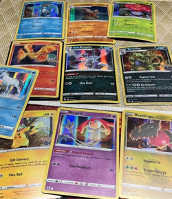 Pokemon Lot 10 random holo Cards! god pack from Sword & Shield holofoil - Image 1