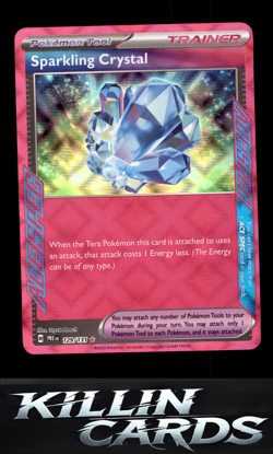 Sparkling Crystal 129/131 Pokemon ACE SPEC Rare SV: Prismatic Evolutions Card NM - Image 1