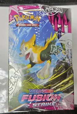 Pokemon - Sword & Shield Fusion Strike Booster Box - Factory Sealed - Image 2