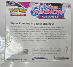 Pokemon - Sword & Shield Fusion Strike Booster Box - Factory Sealed - Image 4