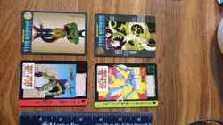 1992 BANDAI DRAGON BALL Z JAPANESE GAMING CARDS 460 539 207 182 - Image 4
