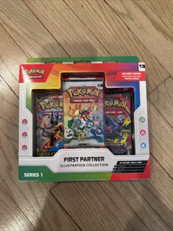 Pokemon First Partner Series 1 Illustration Collection - Image 1