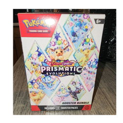 Pokemon Prismatic Evolutions Booster Bundle Box English 6 Packs TCG 2025 - Image 1
