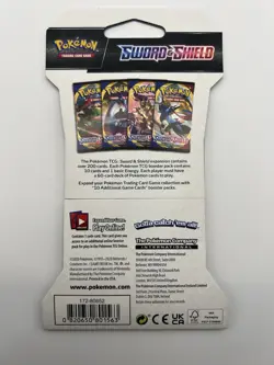 Pokemon TCG - Sword & Shield - Lapras - Booster Pack - Factory Sealed - Image 2