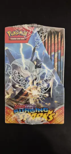 Pokemon TCG Scarlet Violet Surging Sparks Booster Box Factory Sealed SV08 - Image 4