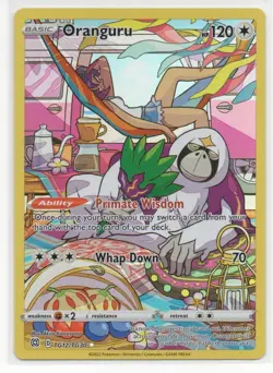 Pokemon TCG Oranguru SWSH09: Brilliant Stars Trainer Gallery TG12/TG30 NM - Image 1