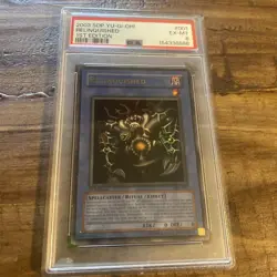 Yu-Gi-Oh 2003 Relinquished SDP-001 1st Edition Pegasus Ultra Rare! PSA 6 - Image 1