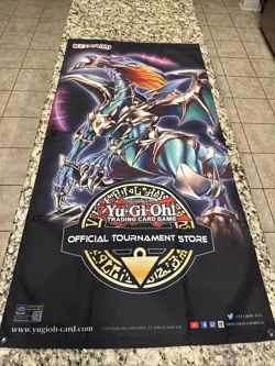 Chaos Emperor Dragon Official Konami Banner Rare Yugioh - Image 1