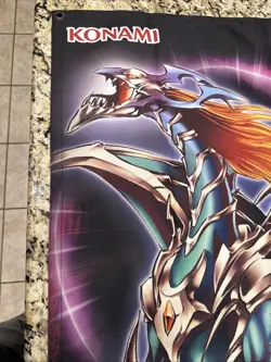 Chaos Emperor Dragon Official Konami Banner Rare Yugioh - Image 2