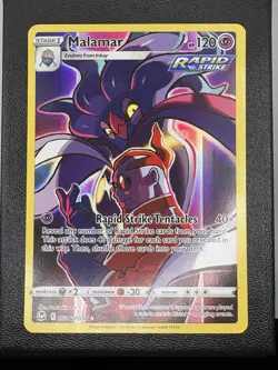 Malamar TG06/TG30 Silver Tempest Trainer Gallery Rare Holo Card Pokemon TCG NM - Image 1